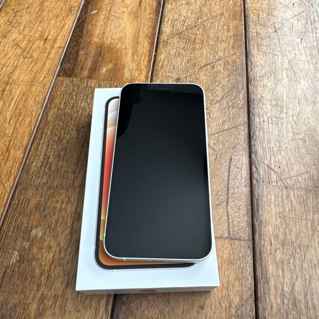 Apple iPhone 12miniホワイト 本体　64gb