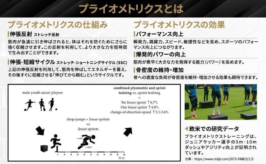 【元Jリーガー監修】FASTREK プライオボックス ジャンプボックス 4段
