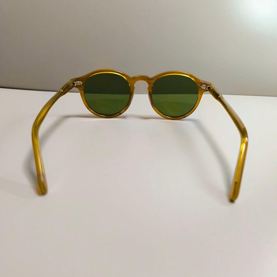 モスコット MILTZEN 49 サングラス メガネ 度なし グリーンレンズ