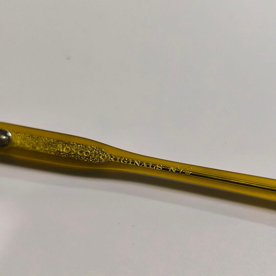 モスコット MILTZEN 49 サングラス メガネ 度なし グリーンレンズ