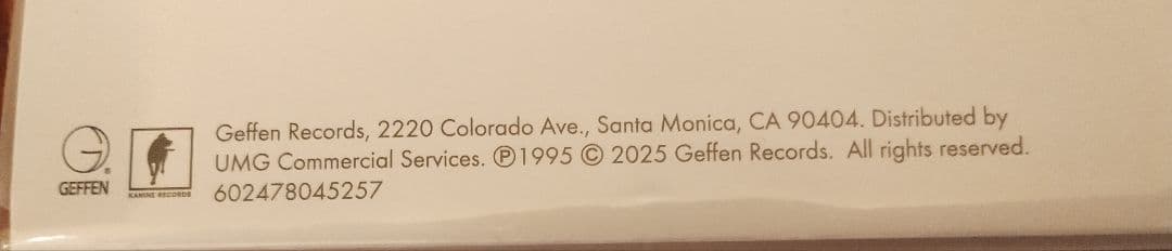 限定3000枚 新品未開封 シリアルナンバー付 Vinyl エラスティカ IVC