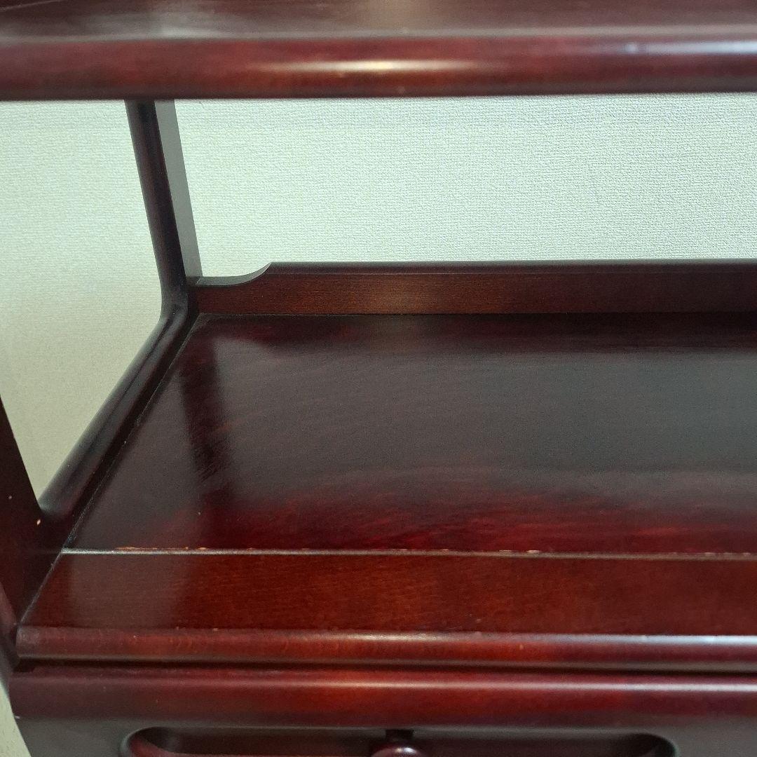 karimoku カリモク オールドカリモク 電話台 ファックス台