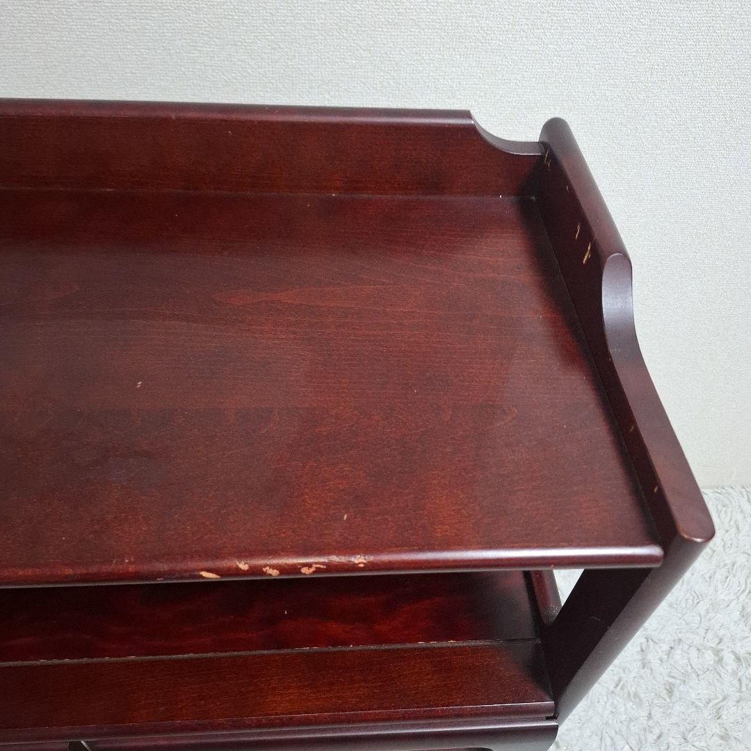 karimoku カリモク オールドカリモク 電話台 ファックス台