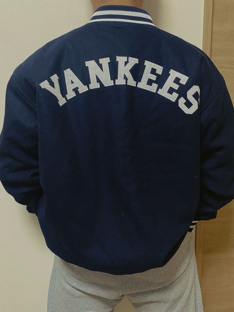 Fanatics NY Yankees ネイビー ジャケット