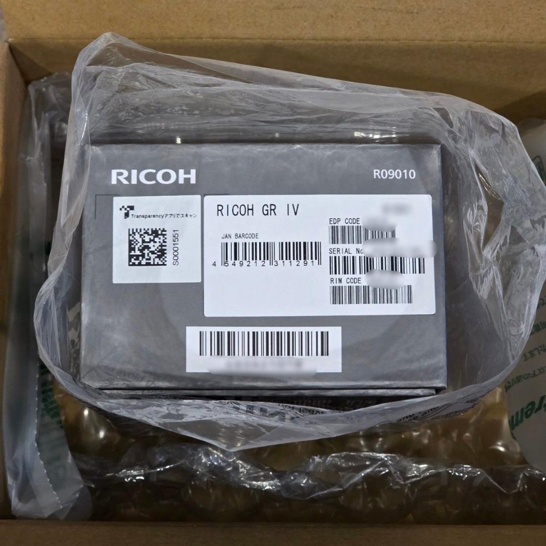 新品 RICOH GRIV デジタルカメラ APS-C GR4 リコー コンデジ