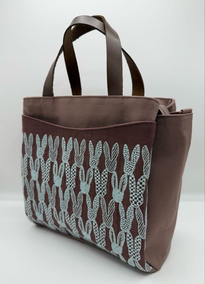 ミナペルホネン pomppia ハンドメイドバッグ