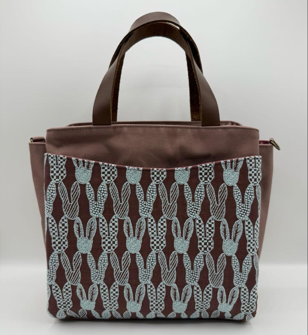 ミナペルホネン pomppia ハンドメイドバッグ