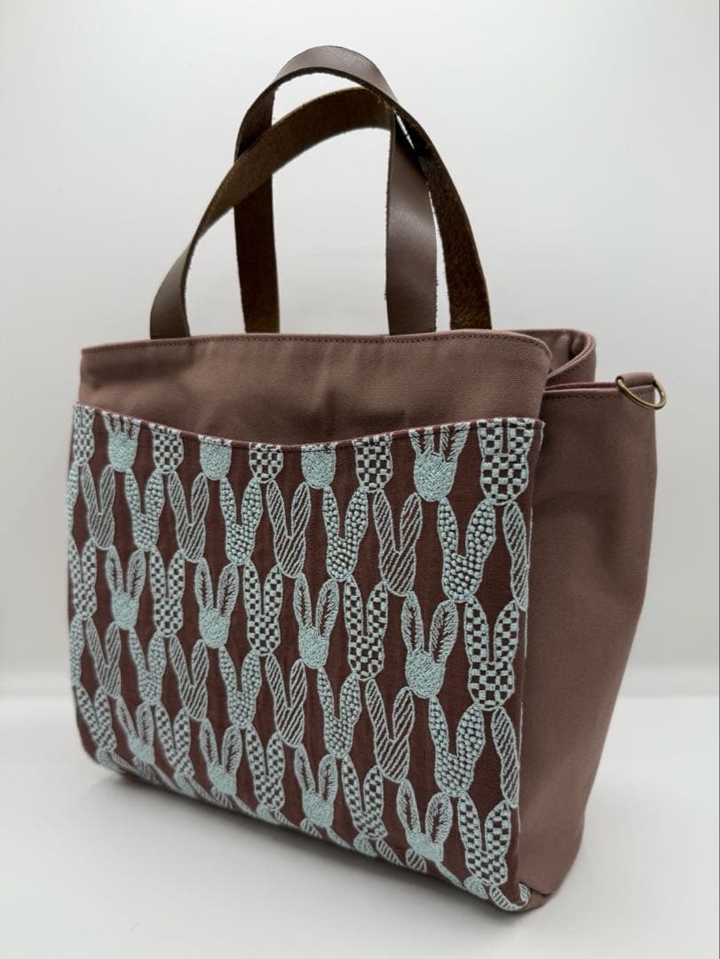 ミナペルホネン pomppia ハンドメイドバッグ