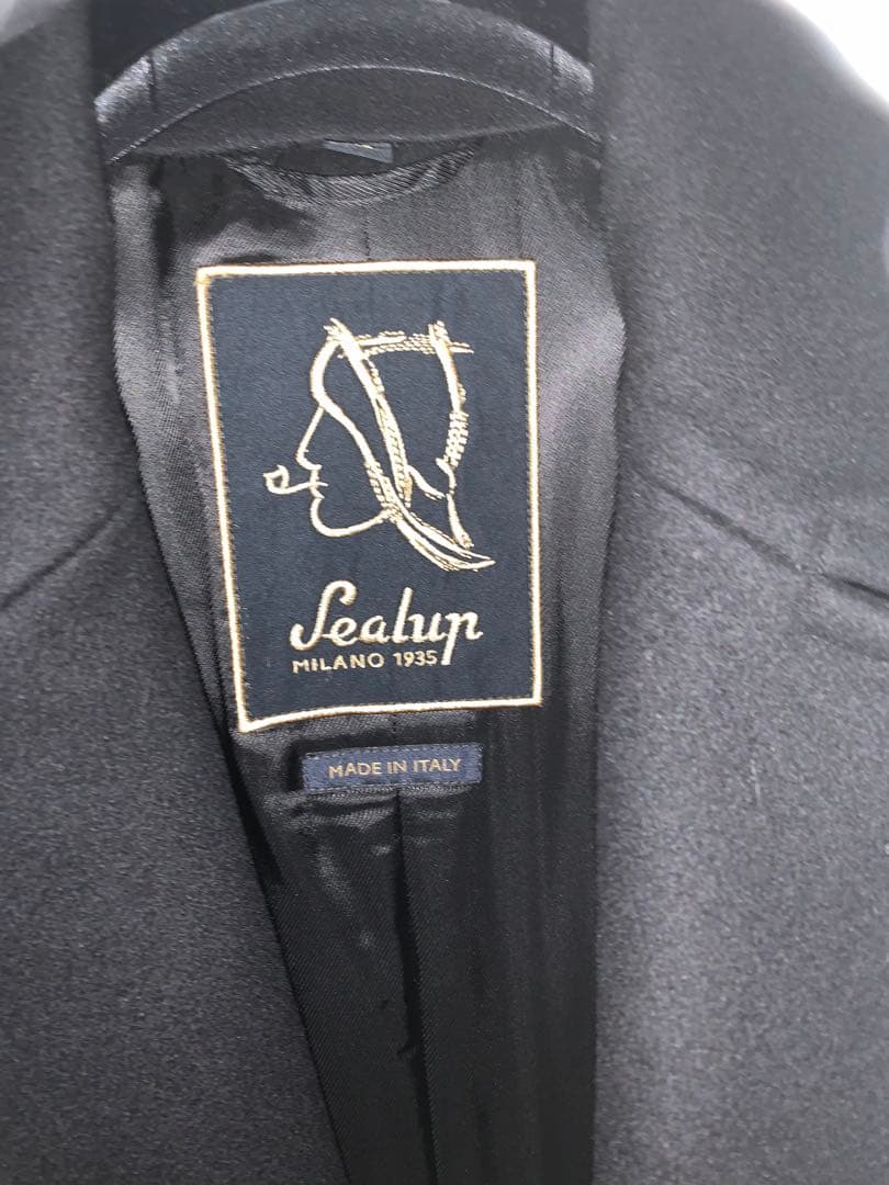 Sealup シーラップ ピーコート GENOVA ウールメルトンロングPコート
