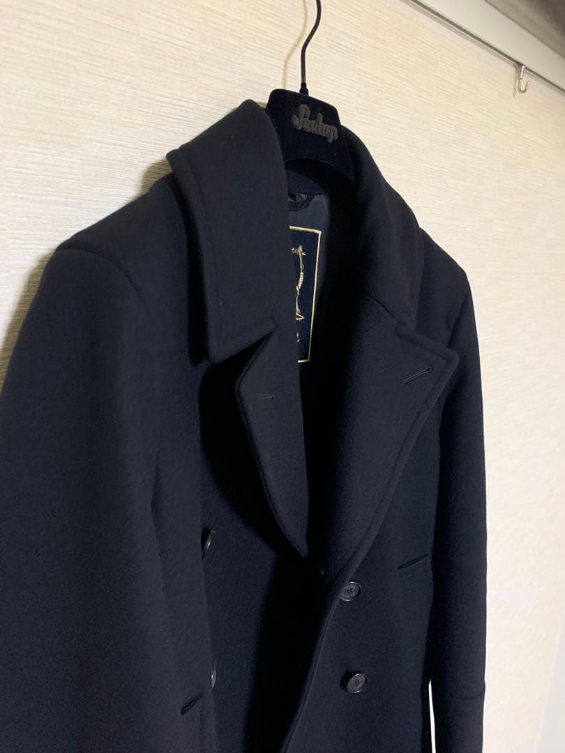 Sealup シーラップ ピーコート GENOVA ウールメルトンロングPコート