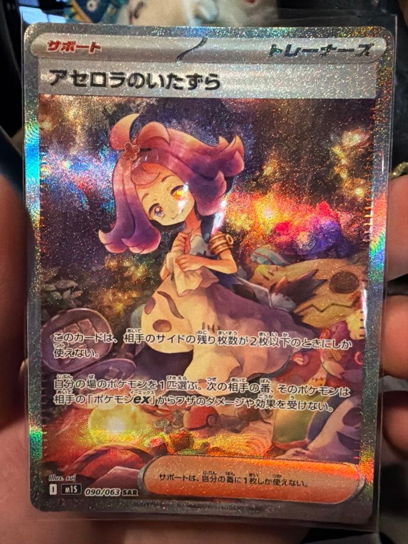 アセロラのいたずら SAR センタリング良好