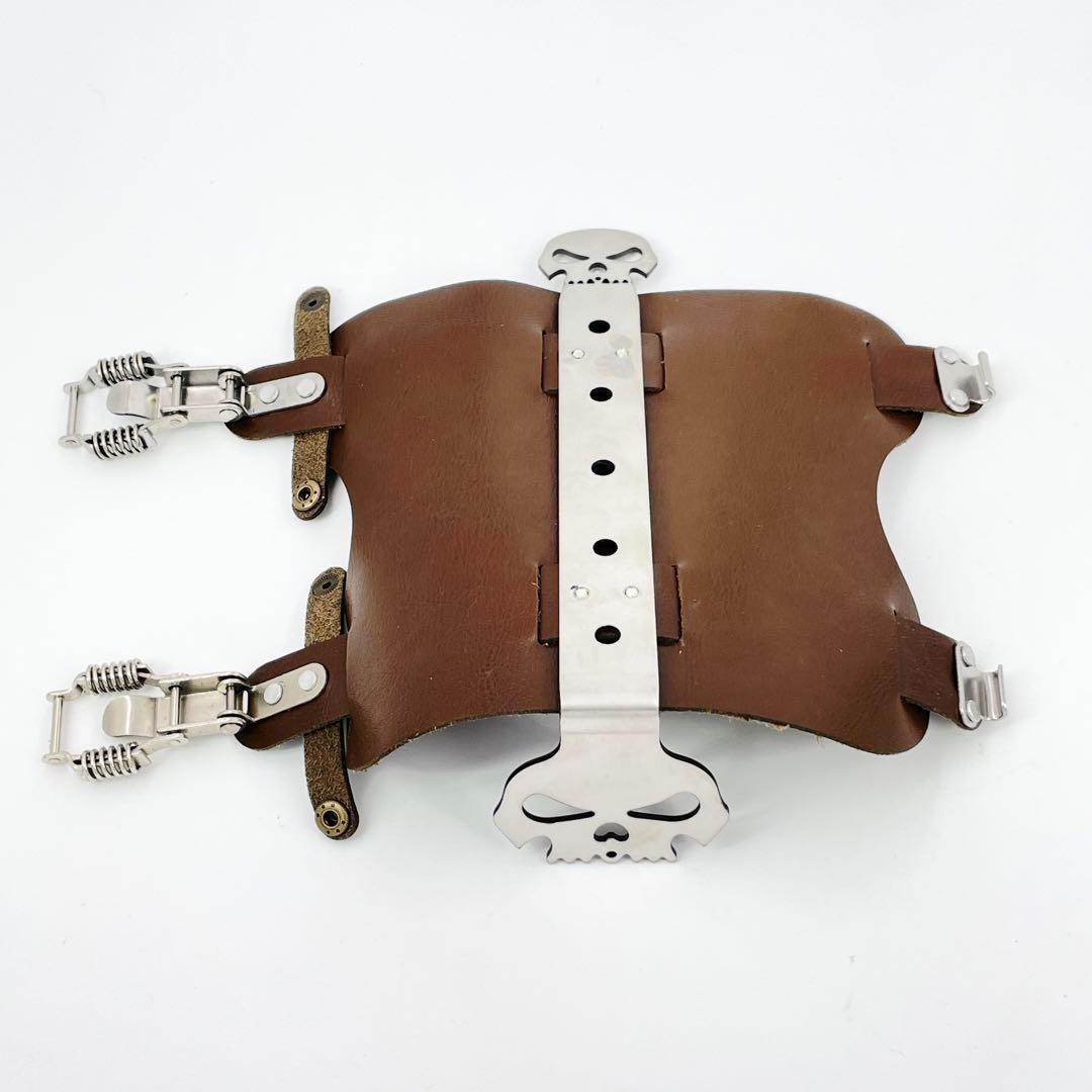 ブラウン☆エマージェンシータンク☆燃料 1L 携行缶 フューエルボトル バイク