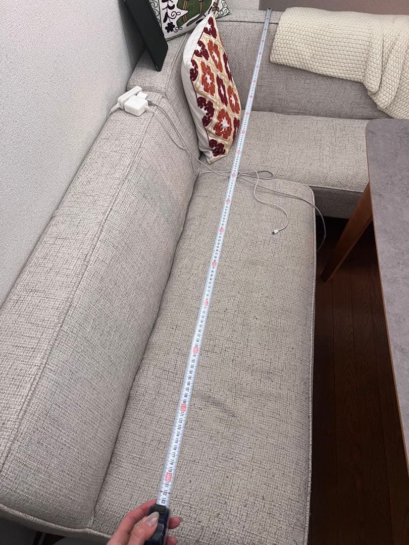 横浜市引き取り / FLYMEE L字ソファダイニングセット