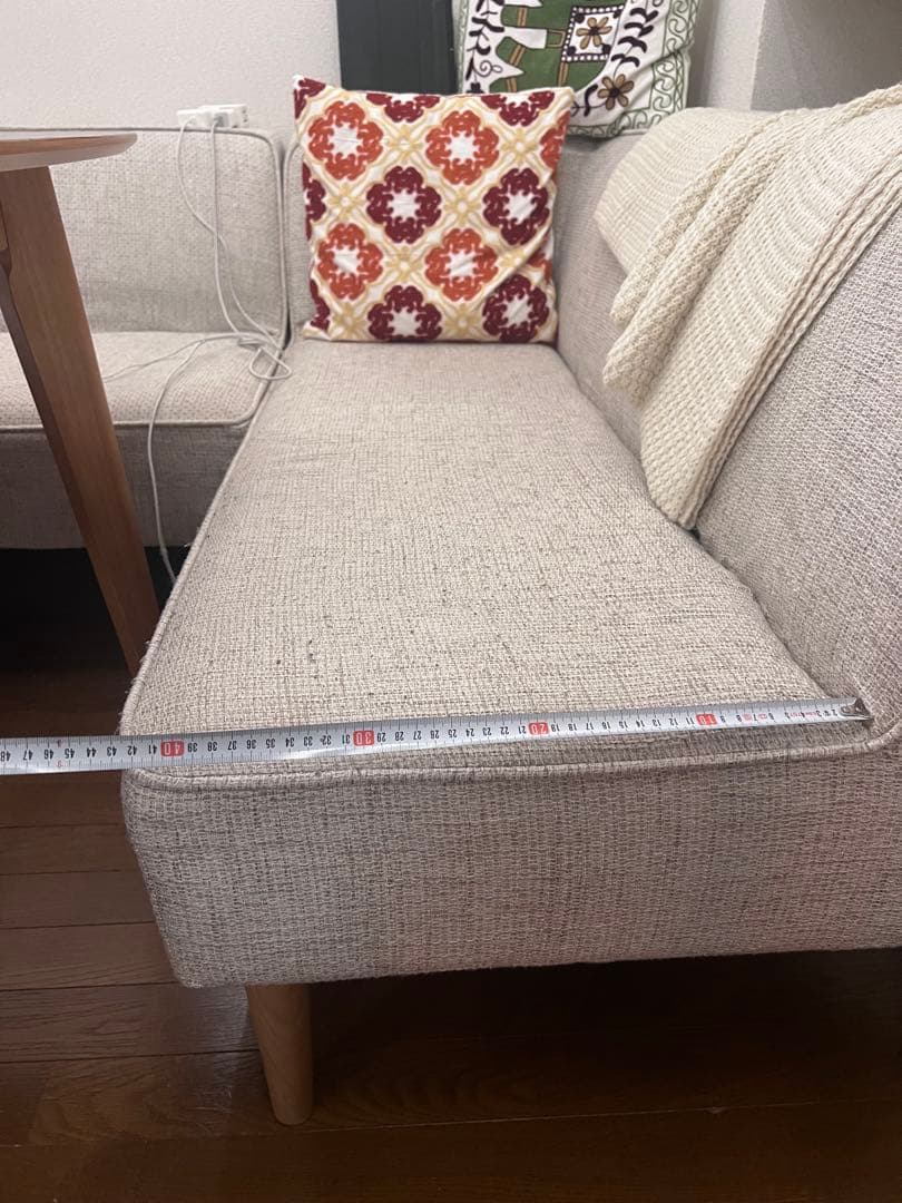 横浜市引き取り / FLYMEE L字ソファダイニングセット