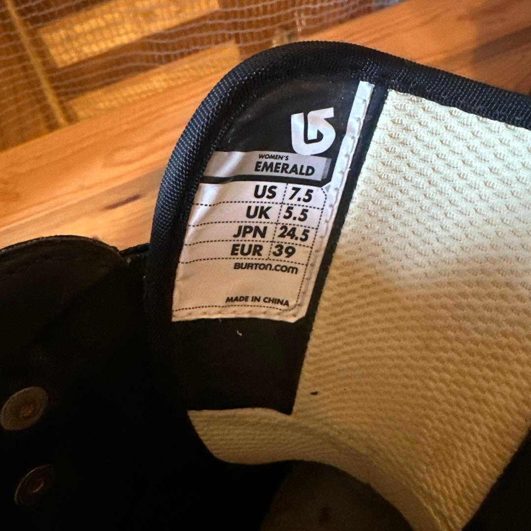 Burton スノーボードブーツ EMERALD 24.5cm