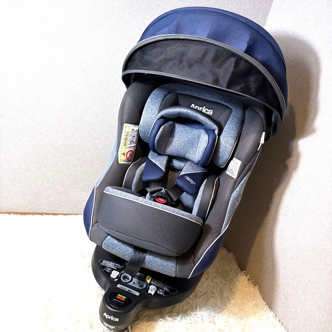 【極美品】Aprica アップリカ クルリラ プロテクト ISOFIX R129