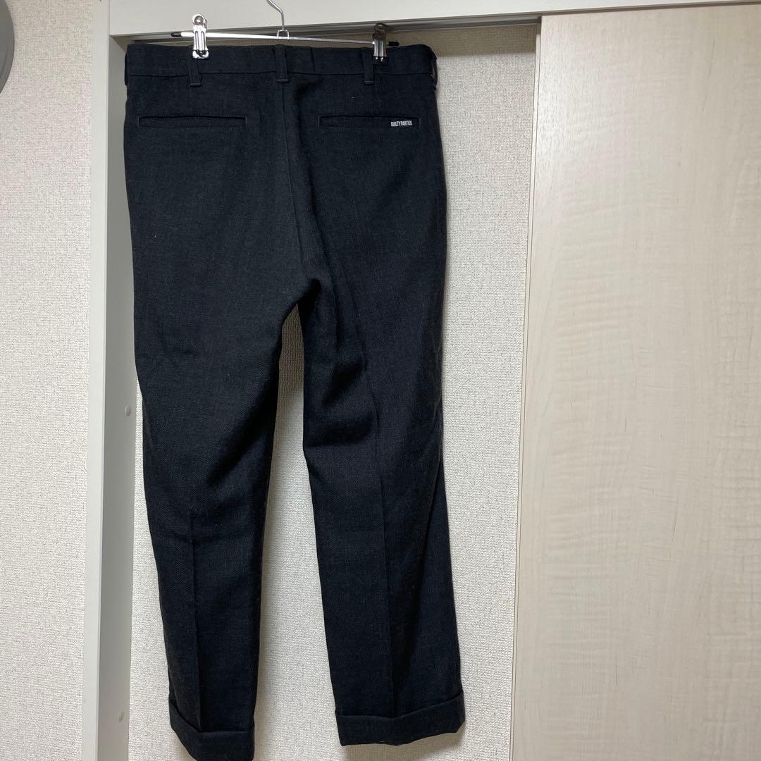 ワコマリア GUILTYPARTIES チャコール　グレー スラックス