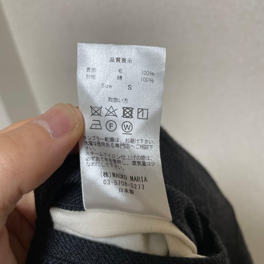 ワコマリア GUILTYPARTIES チャコール　グレー スラックス
