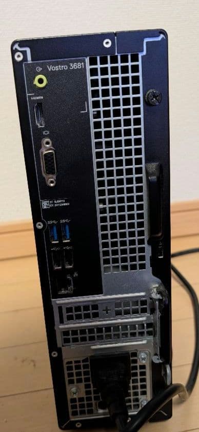 Dell Vostro3681 デスクトップPC モニター無し