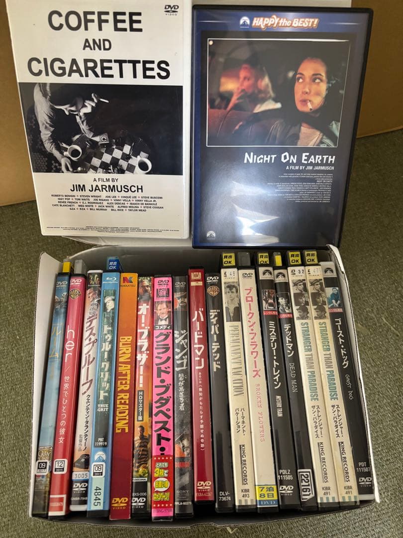 ジムジャームッシュ　dvd +α コーエン兄弟など