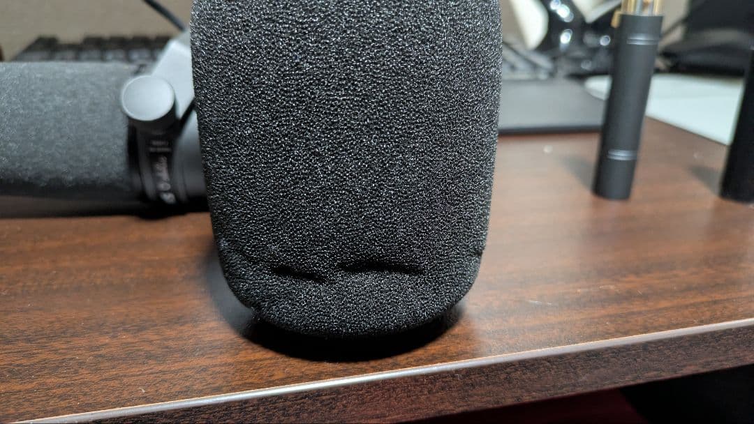 SHURE SM7B + プリアンプ