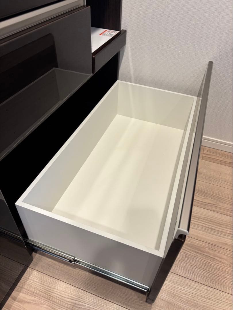 【美品】キッチンカウンター　ニトリ　アルミナ2 （120CT DBR）