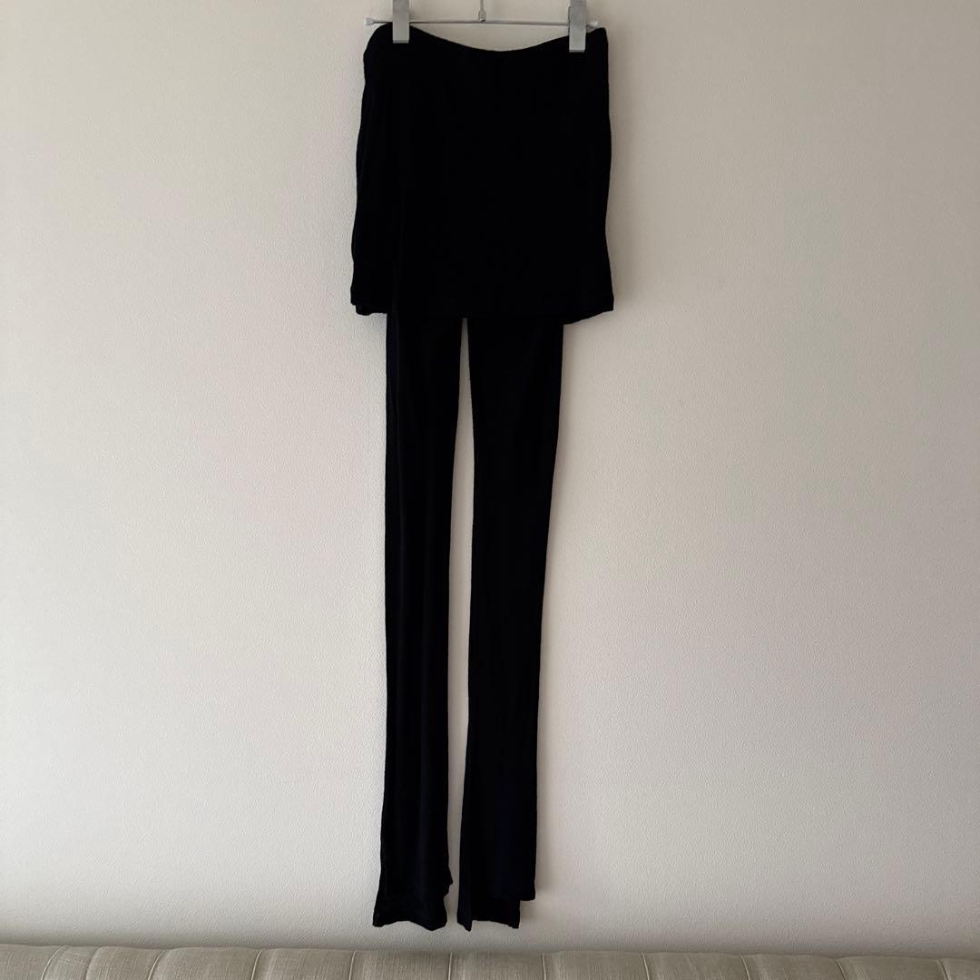 ETRE TOKYO カットソースリムスカパン