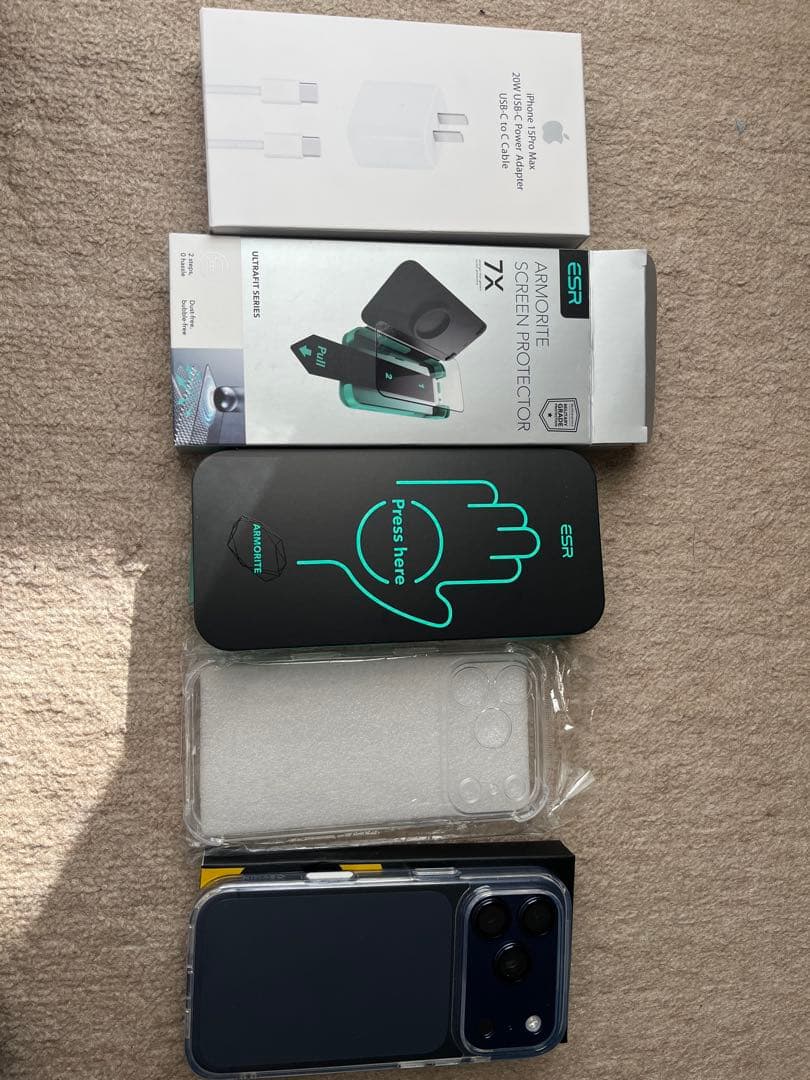 【ほぼ新品、海外アメリカ版】iPhone17pro 256gb US