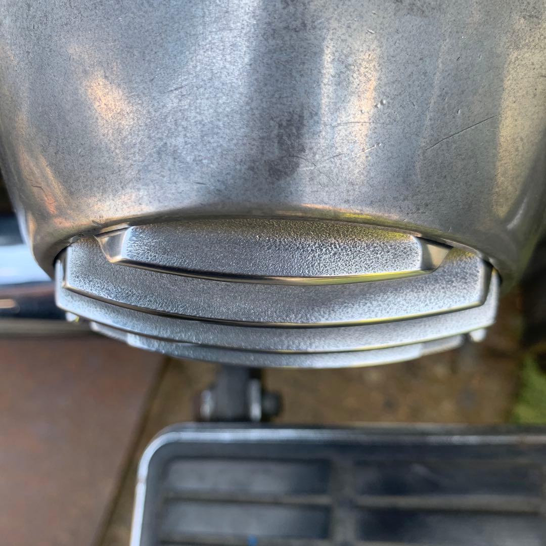 ハーレー　アルミ砂型ポイントカバー 7フィンタイプ　ショベルビックツイン