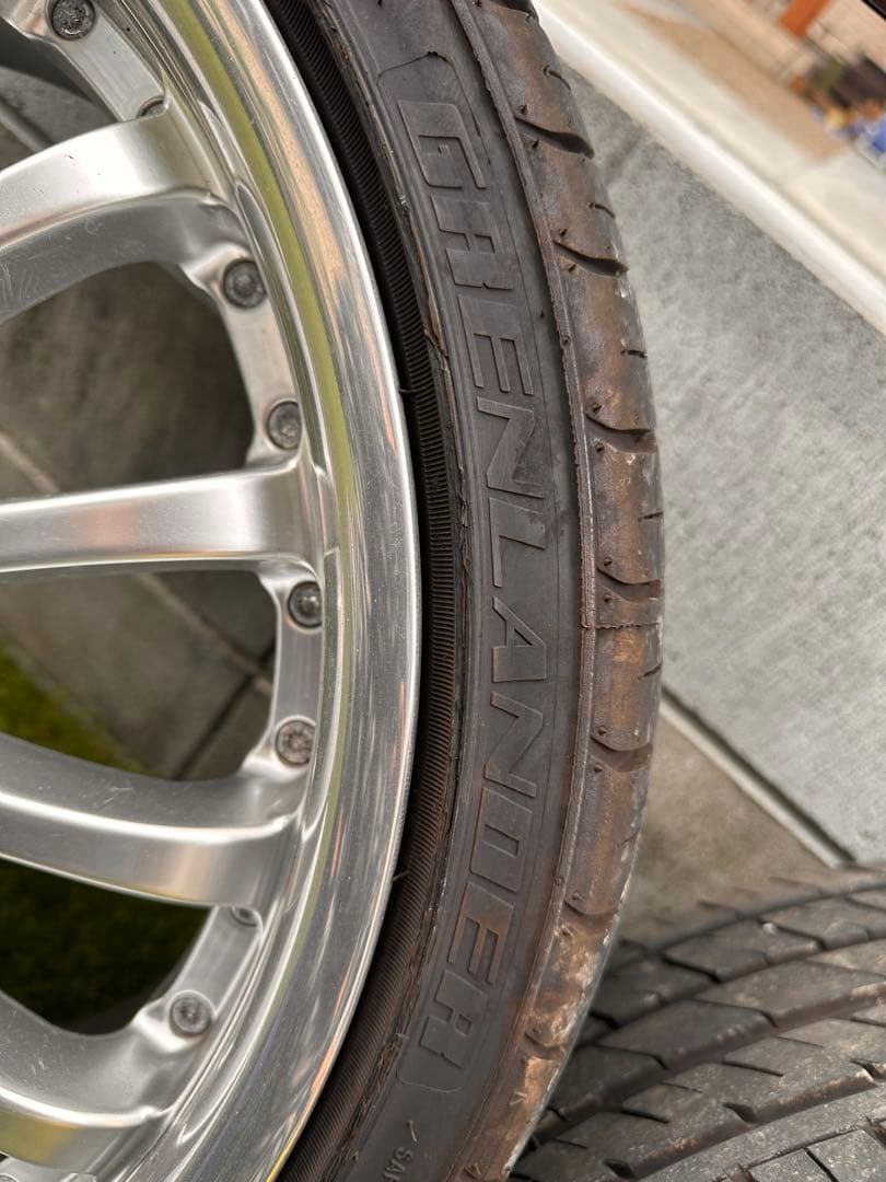 ひ 225/35R19 カールソンホイールセット