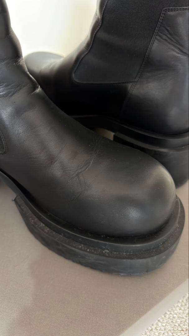 【希少サイズ】 Rick Owens BEATLE BOGUN ブーツ 43.5