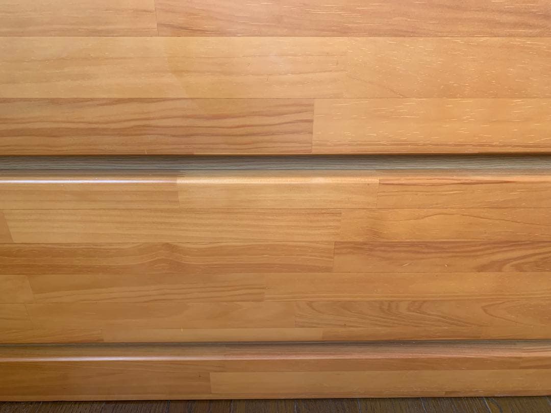 天然木　チェスト120 4段8杯　引き出し収納　三友ファニチャー　木製　タンス