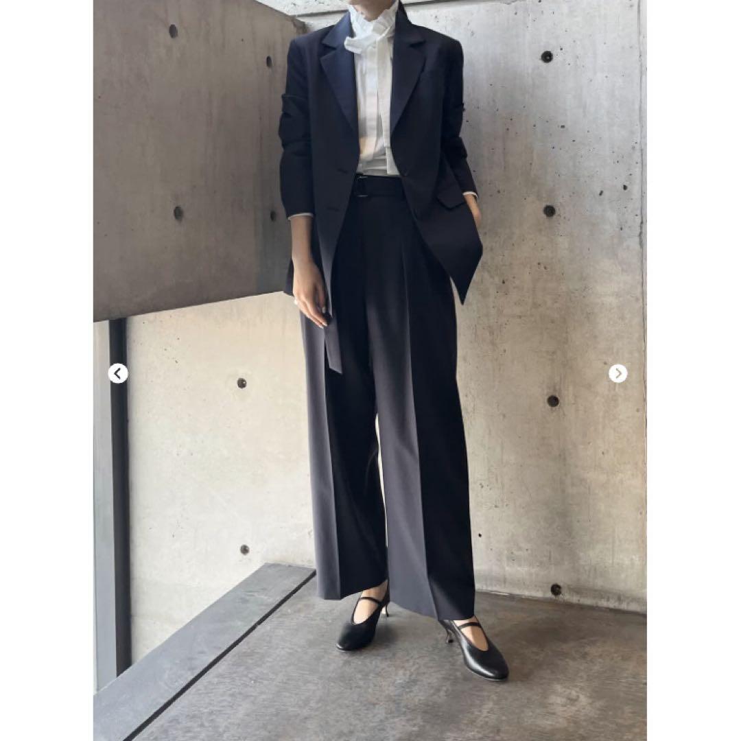 l’heritage martinique タイプライターウーステッドジャケット