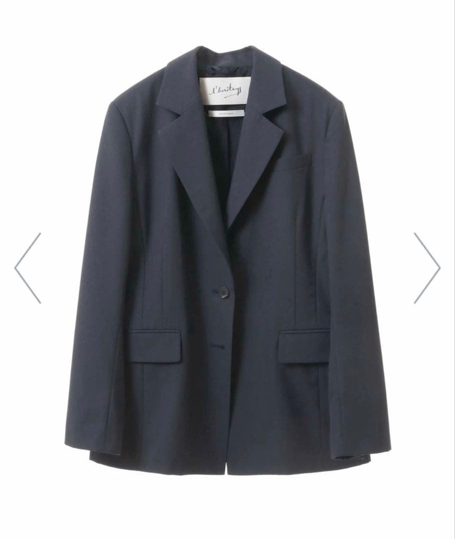 l’heritage martinique タイプライターウーステッドジャケット