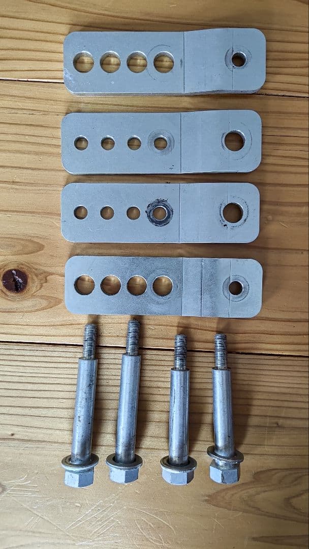 GTカープロデュースハイゼットトラック車高調整式シャックル