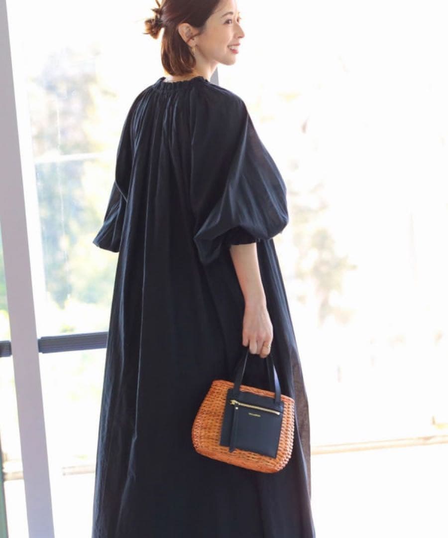 【新品タグ付き】　マリハ　春の花のドレス ビームス別注　Aライン ワンピース