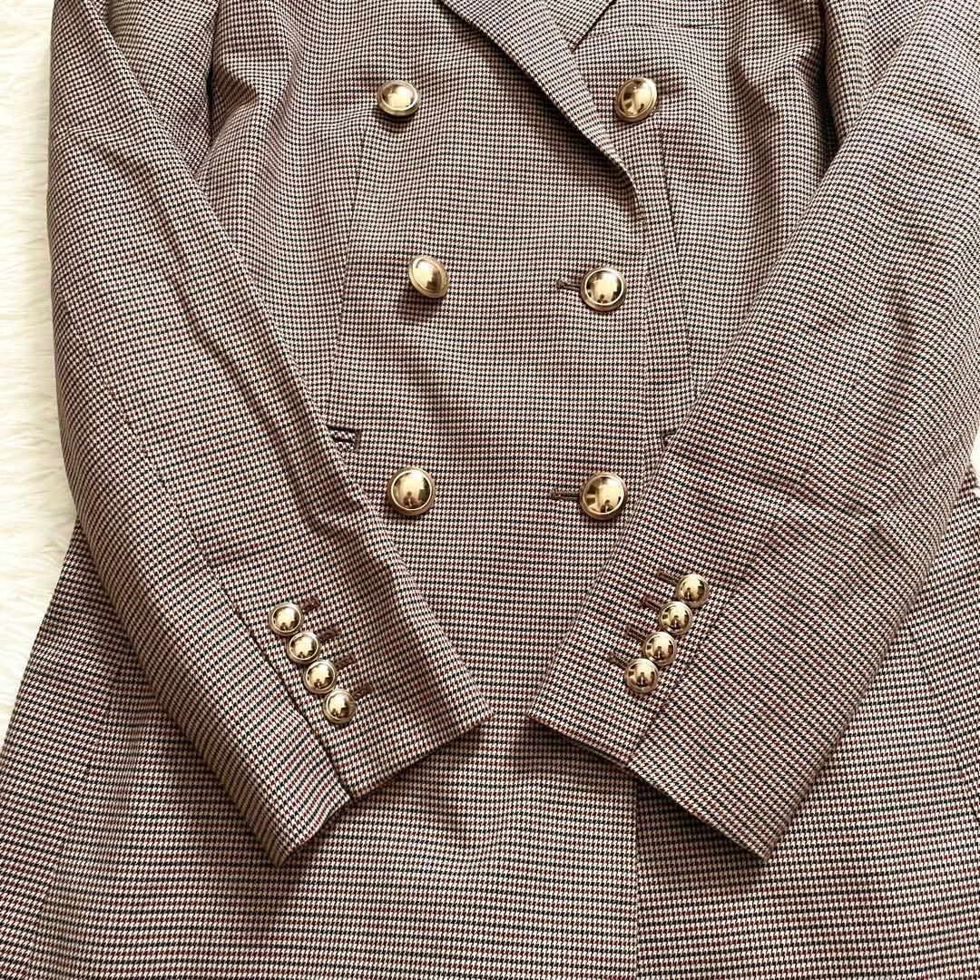 希少✨美品　ラブレス ダブルブレスト テーラードジャケット 金ボタン　レディース