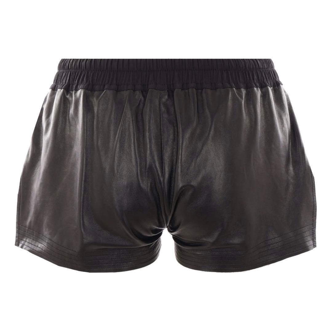 Rick Owens Fog レザーショートパンツ 38