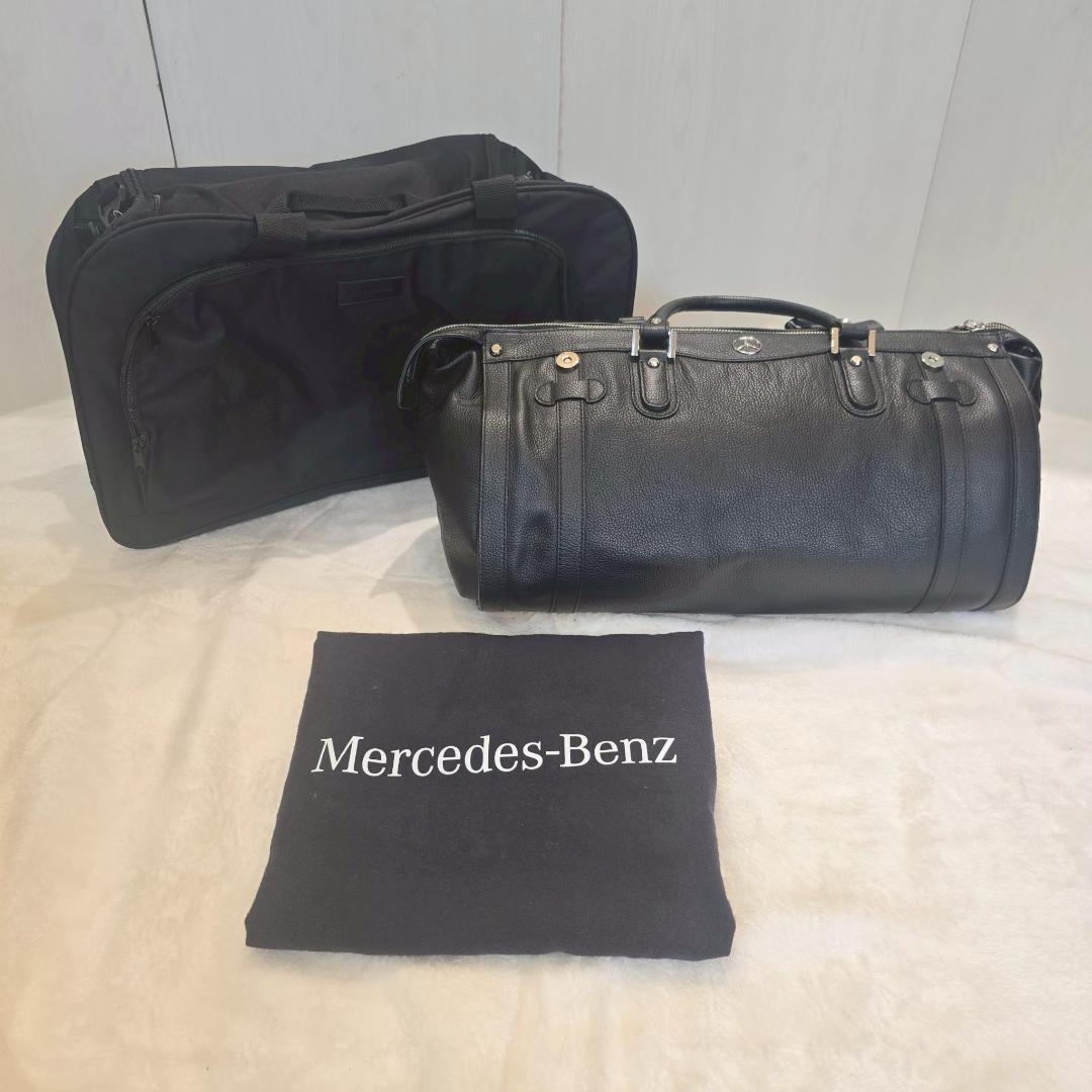 i+【美品】 2点 メルセデスベンツ ゴールドファイル ボストンバッグ 非売品