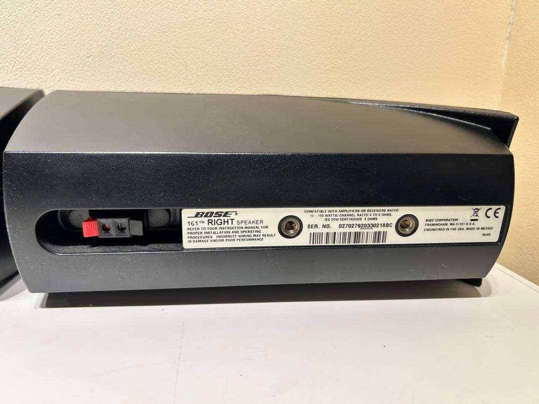 406　Bose 161B　スピーカーシステム　ブラック　展示品