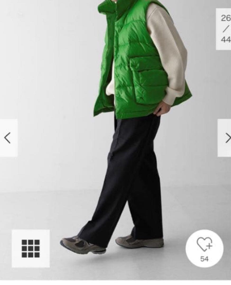 DAIWA PIER39　TECH BACKPACKER DOWN VEST