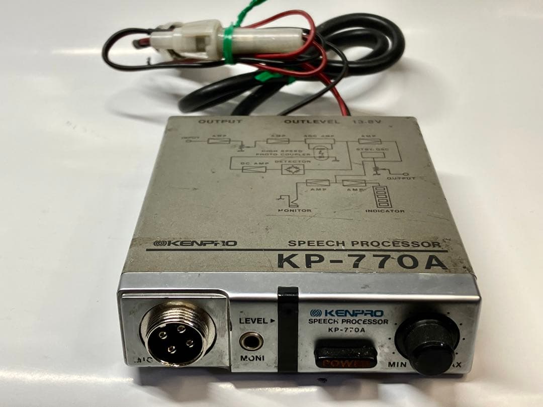 ☆KP-770A スピーチプロセッサー　4ピン　NASA配線　ケンプロ☆