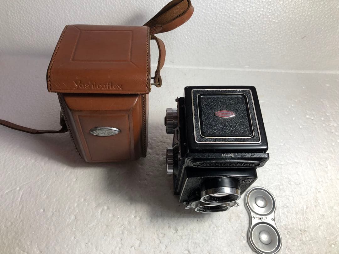 YashicaFlex 二眼レフカメラ レザーケース付き
