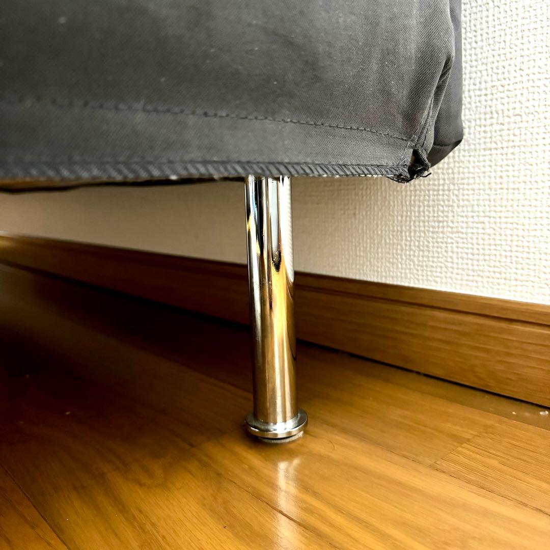 【kei】 IKEAソーデルハムン コンパクト3人掛　サムスタダークグレー