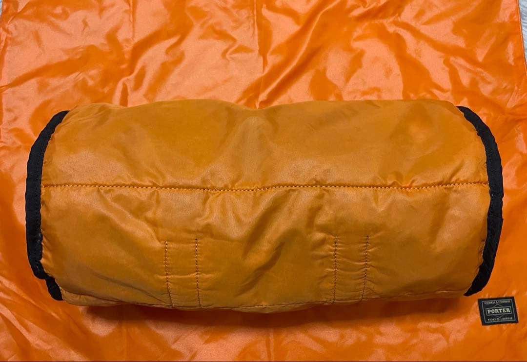 【美品】PORTER ポーター タンカーミニボストンバッグ ドラムバック