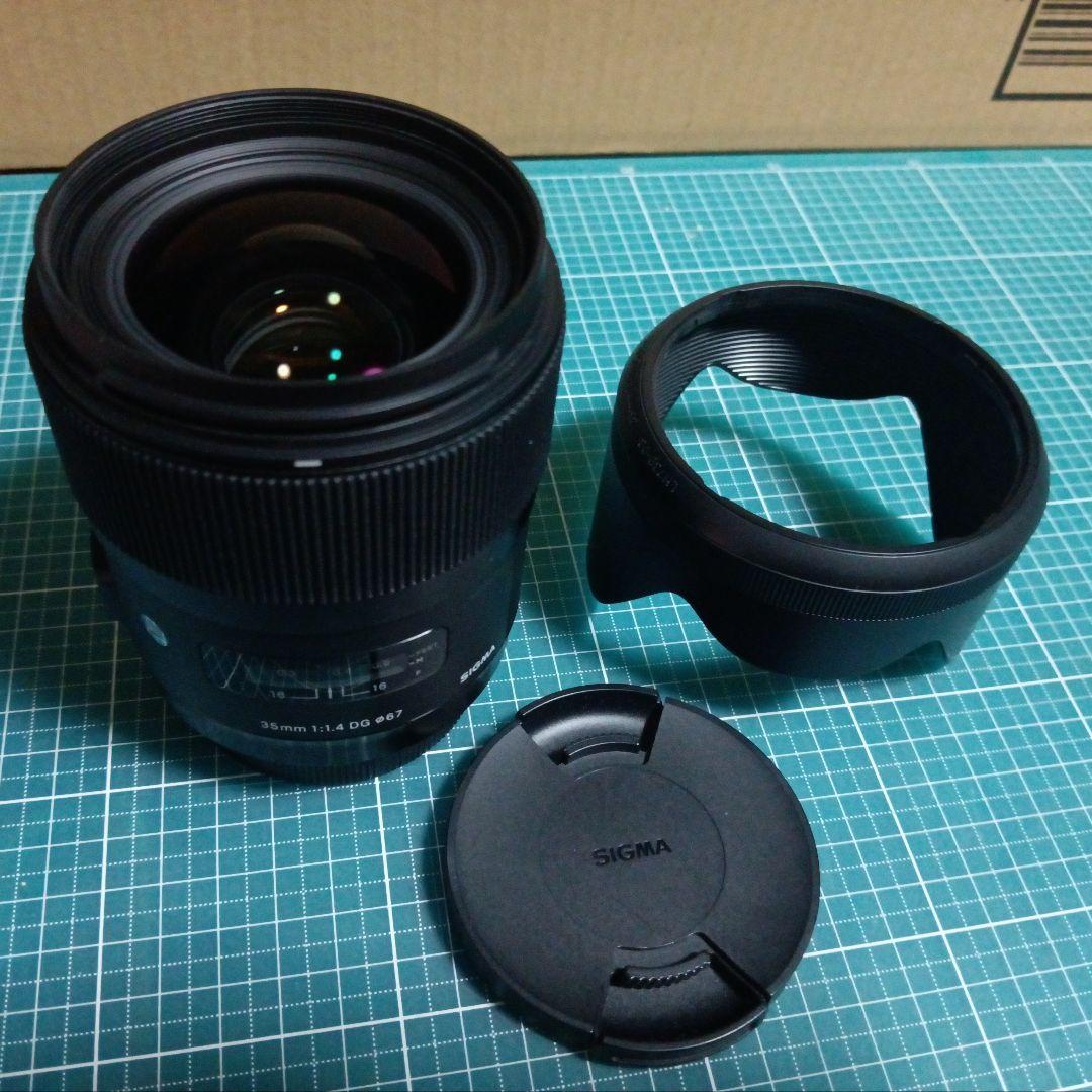 美品■SIGMA 35mm F1.4 DG HSM SONY Aマウント用