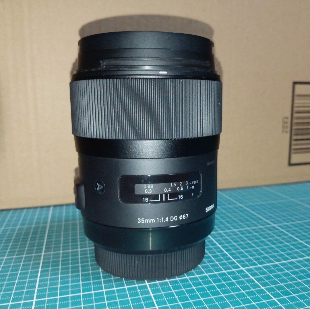 美品■SIGMA 35mm F1.4 DG HSM SONY Aマウント用