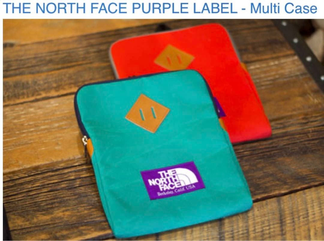 【超希少プレミア！】THE NORTH FACE パープルレーベル マルチケース