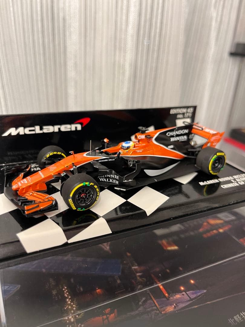 MINICHAMPS 1/43 MCL32 F.アロンソ 2017 中国GP
