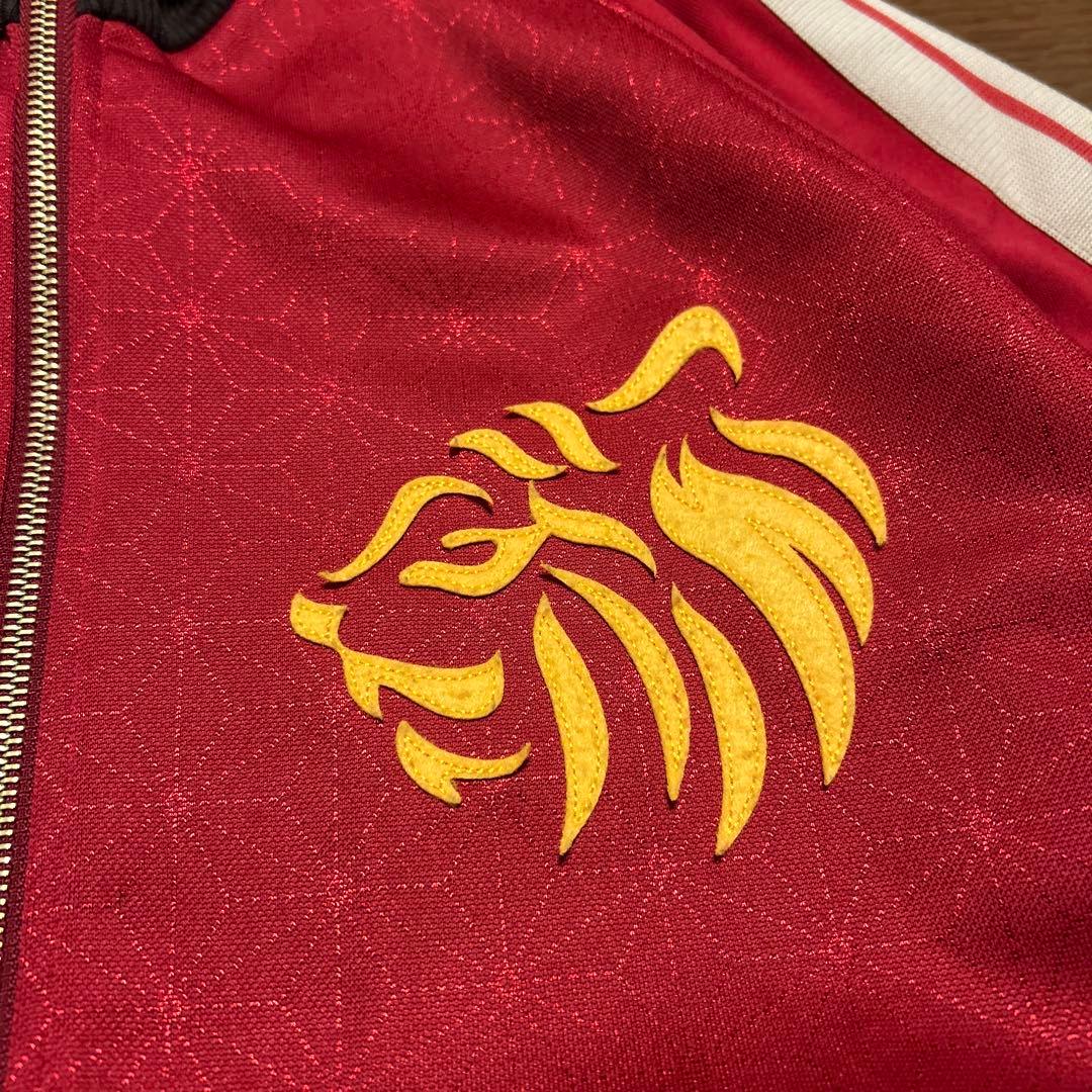 onitsuka tiger 麻柄 トラックジャケット XLサイズ 襟高 東京